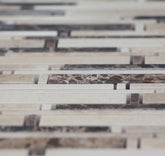 Brown and Beige Matte Random Brick Pattern Marble Stone Tiles